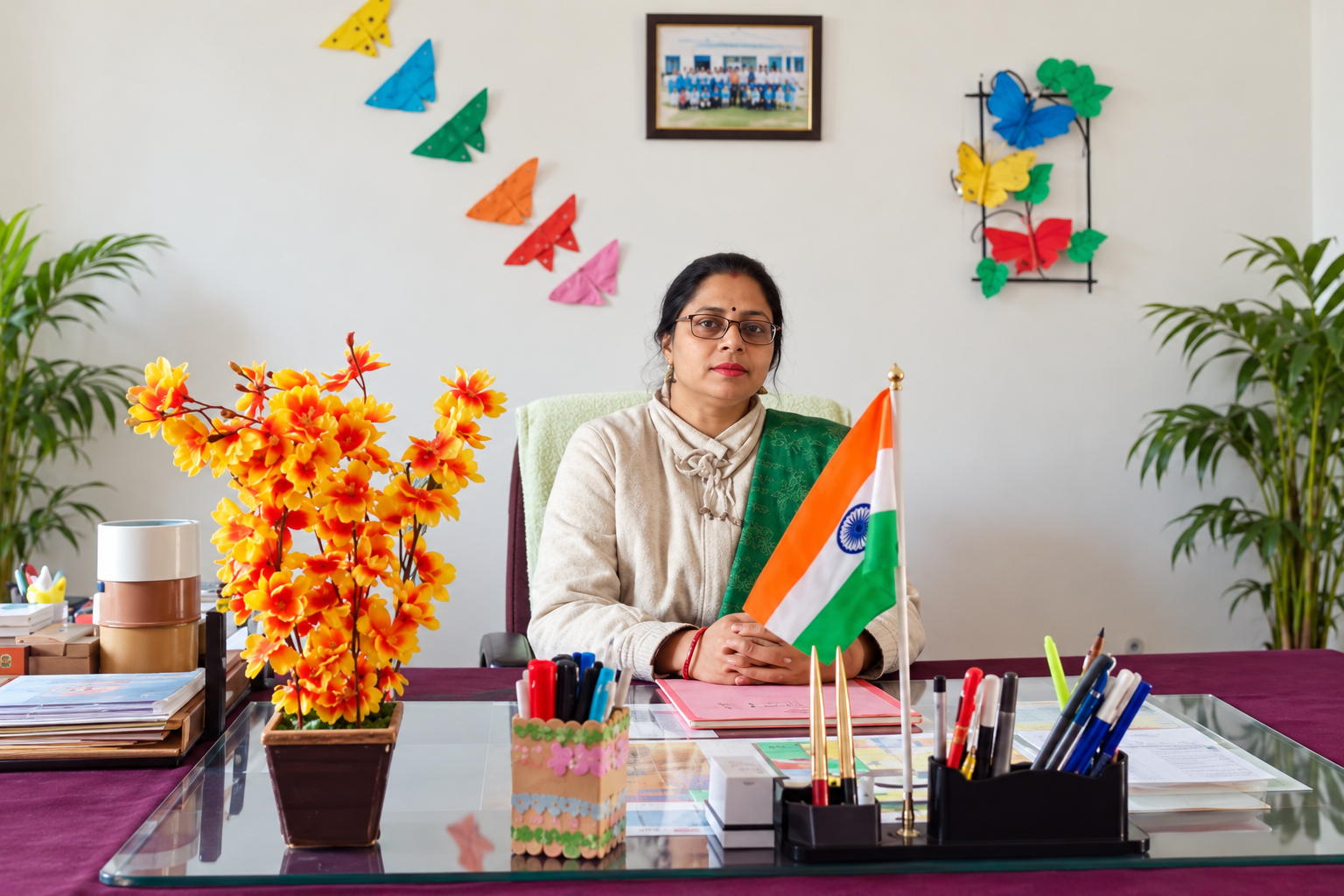 Principal - Mrs. Pushpanjali Sharma